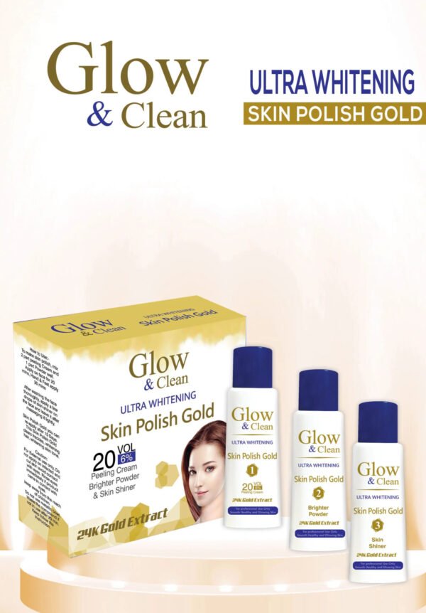 Glow & Clean Ultra Whitening Skin Polish Gold